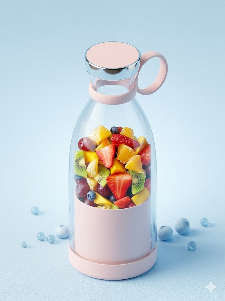 Portable Electric Juicer™ | USB Rechargeable Personal Blender for Fresh Smoothies & Juices
